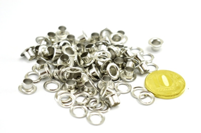  Люверсы №3 5мм нерж. Никель (уп 5000шт) NEW STAR  ТриКатушки