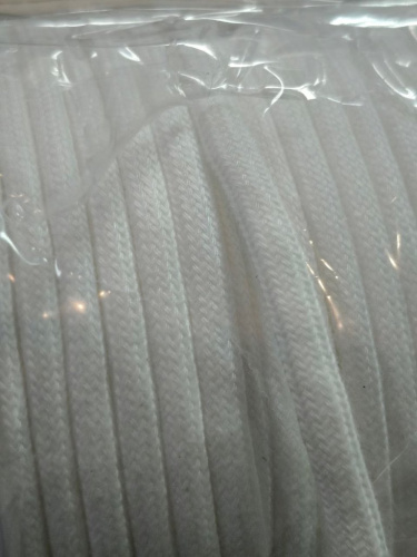  Шнур 6209-1140 круглый с наполнителем 5мм 100%ПЭ 5,0г/м (уп.100 м) цв.103 молочный   ТриКатушки