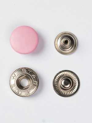  Пластиковая крышка (1 часть кнопки) 15мм цв. розовый 134 (уп 720шт)  ТриКатушки