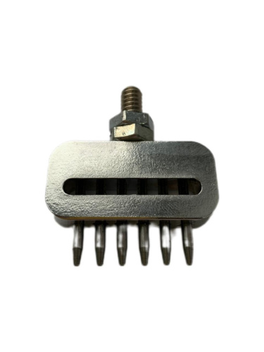  Пробойник строчный круглый 6 зубов (шаг 5мм, д. 1,2мм) PROKNOPKA  ТриКатушки