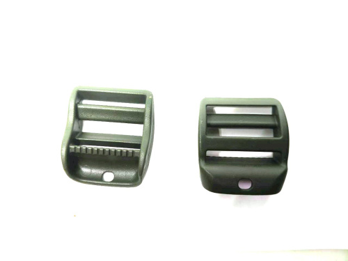  Пряжка трехщелевая (крыло) U-30 мм цв Хаки (уп.10/100/1000шт)  ТриКатушки