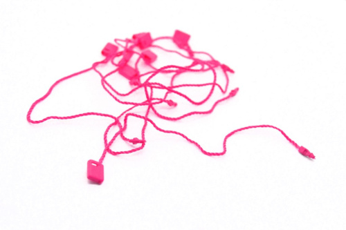  Микропломба (уп.1000шт.) 15см, цв. ярко-розовый  ТриКатушки