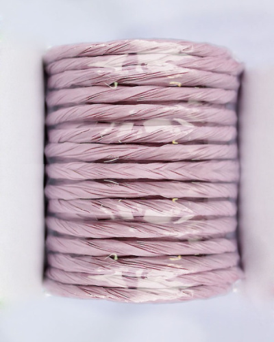 Шнур для упаковки "бумага" 5мм (упаковка 14 метров) цв. сиреневый  ТриКатушки