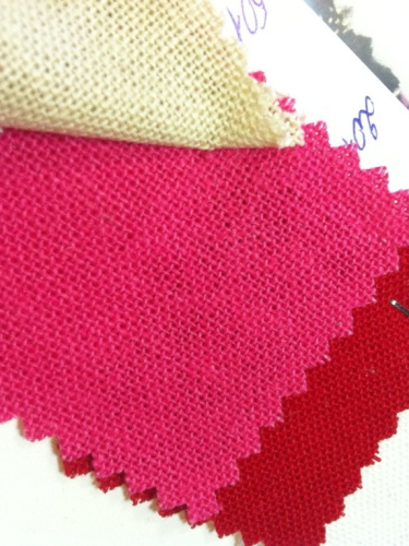  Лен костюмный 1066, цв. 201 розовый  ТриКатушки