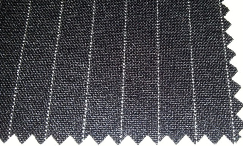  Ткань Габардин полоска 1013 ш,150 см п.270 гр/м цв.999  ТриКатушки