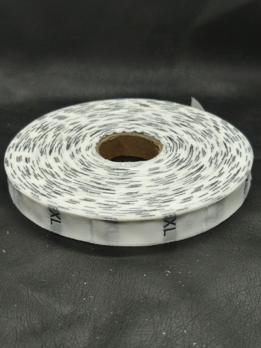  Размерник жаккард ,белый XL (рул 1000шт)  ТриКатушки