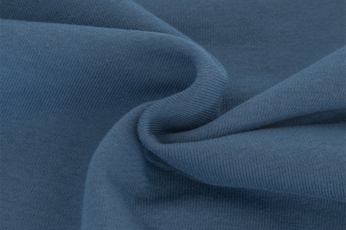  Ткань Кулирная гладь г/к с/л, 210гр.кв.м, 92% Хб + 8% лайкра, пенье, цв. Индиго IS  ТриКатушки