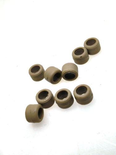  Ограничительное кольцо (Наконечник ) для шнура ОК-1 (уп.100/1000 шт.) цв.Бежевый  ТриКатушки