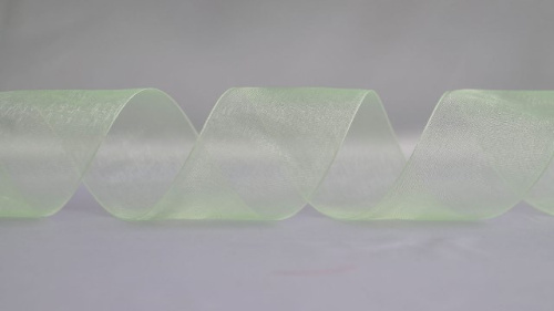  1042 Лента органза 50мм (намотка 50 ярдов = 45 метров)  ТриКатушки
