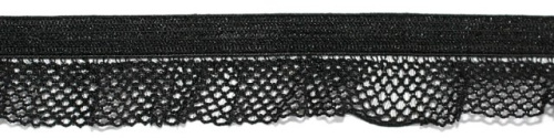  5309 черный резинка бельевая 20мм (намотка 144 ярда = 131,7 метра)  ТриКатушки