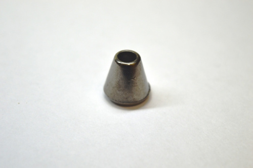  Концевик колокольчик №050 цв.чер.никель (уп.1000 шт)  ТриКатушки
