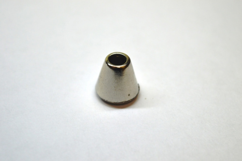  Концевик колокольчик №050 цв. никель (уп.1000 шт)  ТриКатушки