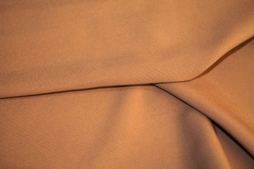  Габардин, 270г/мп, 100%-ПЭ, ш. 150см, 171322 (-513) темно бежевый  ТриКатушки