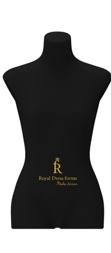  Портновский манекен Christina, Женский, р.40, цв. Черный, без подставки  ТриКатушки