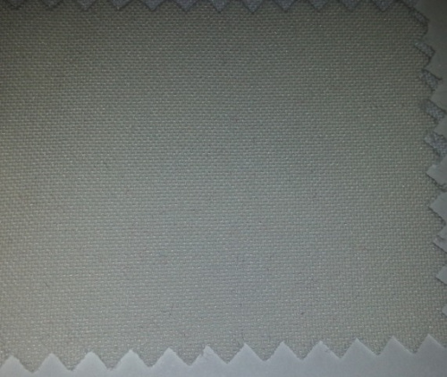  Ткань Габардин стрейч арт.1000 ,ш.150см., 270 гр/мп., №001 цв. айвори  ТриКатушки