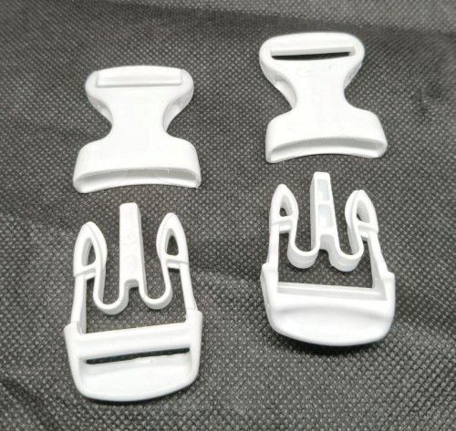  Фастекс (защелка-трезубец) Ф-25/6 (25мм) цв.Белый (уп.10/100 шт)  ТриКатушки