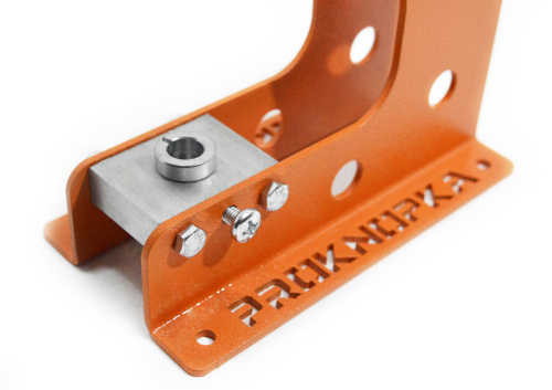  Пресс PRO-1 для установки фурнитуры универсальный цв.ОРАНЖЕВЫЙ "PROKNOPKA"  ТриКатушки