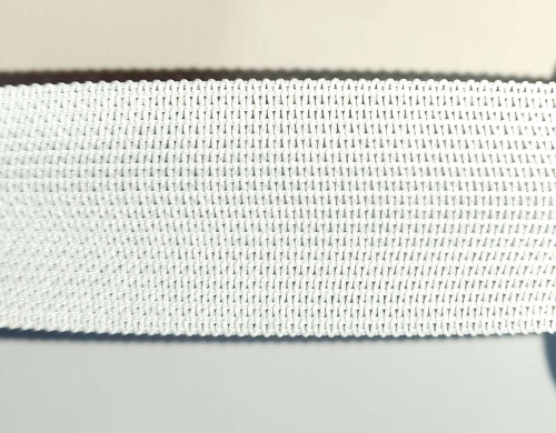  Резинка вязанная ЛАЙТ 30мм цв белый, уп. 25м  ТриКатушки