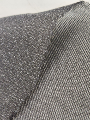  Дублерин для верхней одежды S-2 шир.150; пл.40 г/м2 цв.черный (рул.100м)  ТриКатушки