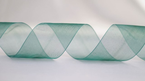  1046 Лента органза 50мм (намотка 50 ярдов = 45 метров)  ТриКатушки