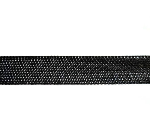  Резинка вязанная МЯГКАЯ 20мм, цв. черный, уп. 50м  ТриКатушки