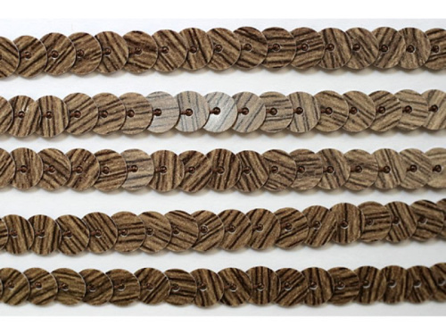  S15 пайетки на нитях в бобине (намотка 100yds = 91,44метра)  ТриКатушки