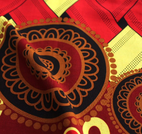  Ткань Вискоза принт арт. 2045 цв. 40  ТриКатушки