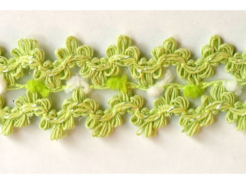  608- 5KJ тесьма декоративная ширина 45мм (упаковка 20 ярдов = 18,3 метра)  ТриКатушки