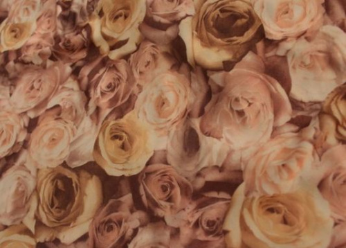  Ткань 4003 Масло принт, №142  ТриКатушки