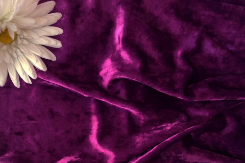  Ткань 3002 Бархат стрейч крэш, ш.160см, цв. 206  ТриКатушки