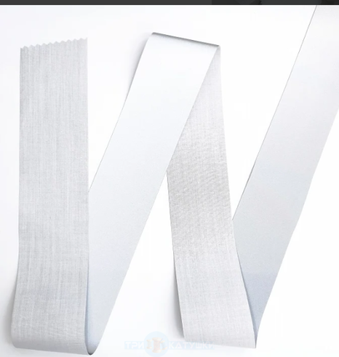  Лента светоотражающая 50 мм, 1101 х/б (400 cpl), 100 м  ТриКатушки