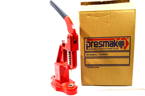  Пресс PRESMAK ТЕР-2 (T-101) NEW для установки фурнитуры универсальный цв.КРАСНЫЙ  ТриКатушки