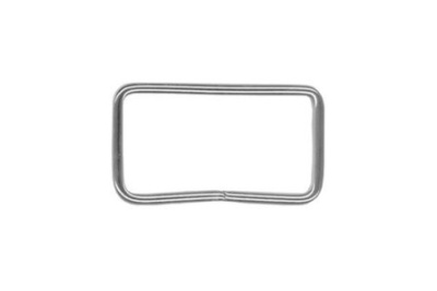  Рамка металлическая 20х15мм цв.Никель(фас.10/100/500/1000шт.)  ТриКатушки