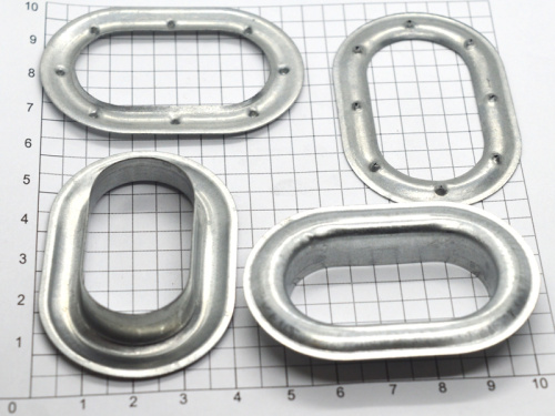  Люверсы овальные для тентов 42х22 мм (уп. 500 шт.)  ТриКатушки