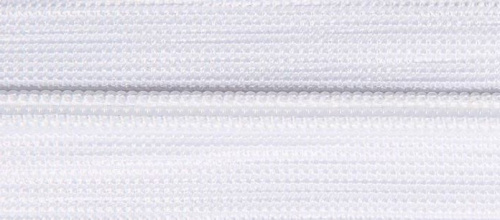  Молния потайная Т3 18см №101 белый ( уп.100 шт.)  ТриКатушки