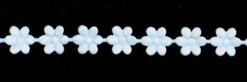  0385-6064 голубой Тесьма, ширина 09мм (намотка 25 ярдов = 22,86 метра)  ТриКатушки