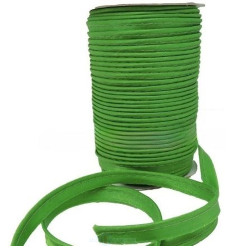  Кант атласный 12 мм 72 ярд. № 237 Зеленый светлый  ТриКатушки