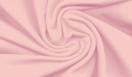  Ткань Футер 3-х нитка г/к петельный 320гр.кв.м, 80% Хб + 20% ПЭ, пенье, цв. Нежная роза IS  ТриКатушки