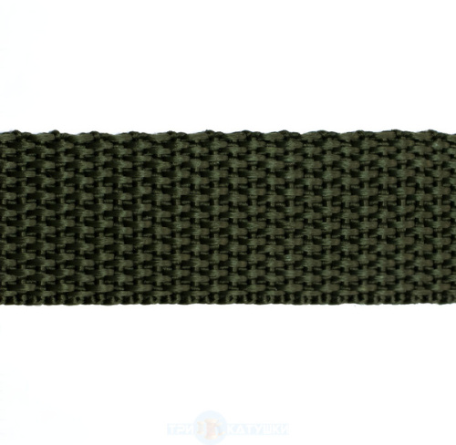  Стропа текстильная 25мм №327 Хаки  (уп.50 м)   ТриКатушки