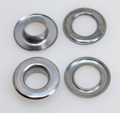  Люверсы №280 12мм-25мм  сталь цв. Черный Никель (уп. 500шт) Tals(Турция)  ТриКатушки