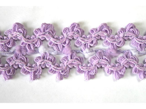  608- 7KJ тесьма декоративная ширина 45мм (упаковка 20 ярдов = 18,3 метра)  ТриКатушки