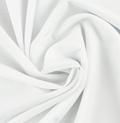  Дублерин клеевой для ткани эластичный N38 (38 г/м2) ш.150см рул.100м цв.Белый  ТриКатушки