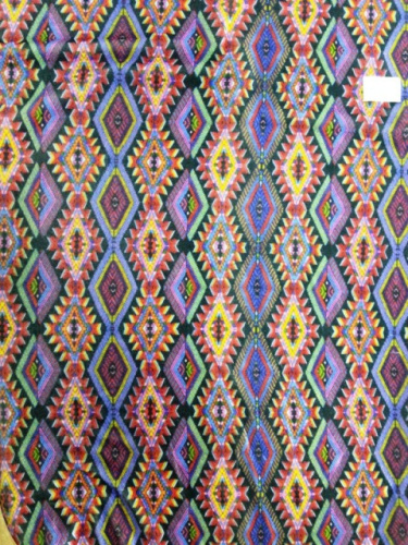  Бархат Стрейч Принт Корея арт.3009 цв.74  ТриКатушки