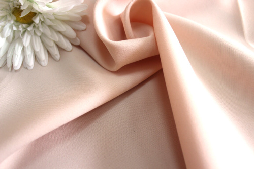  Ткань Габардин стрейч арт.1000 ,ш.150см., 270 гр/мп., №415 цв. бледно-персиковый  ТриКатушки