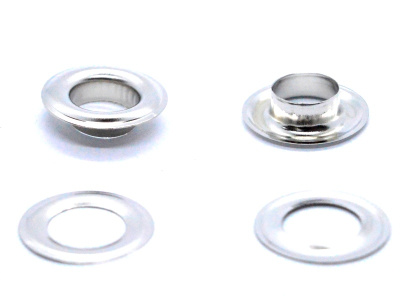  Люверсы №26 12мм сталь Никель (уп 50 шт) "Proknopka"  ТриКатушки