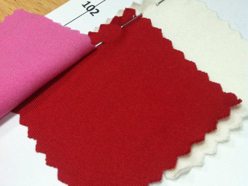  Ткань Масло ш.150см.,4002 цвет №102 красный  ТриКатушки