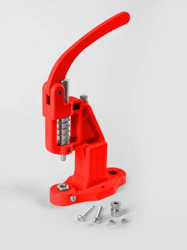  Пресс ТЕР-2 MIKRON NEW универсальный для установки фурнитуры (Турция) цв. Красный неон (3026)  ТриКатушки