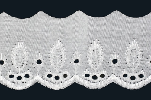  2023 цв.белый Шитье 2" 50мм (упаковка 15 ярдов = 13,7 метра)  ТриКатушки