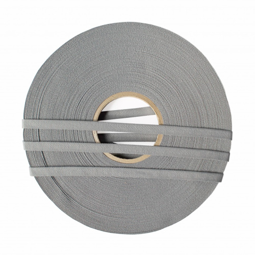  Тесьма 28070 11мм цв. серый №149 (намотка 50м)  ТриКатушки