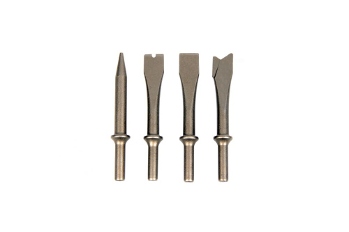  Набор насадок для пневмозубила (пневмомолотка ) (4 шт)  ТриКатушки